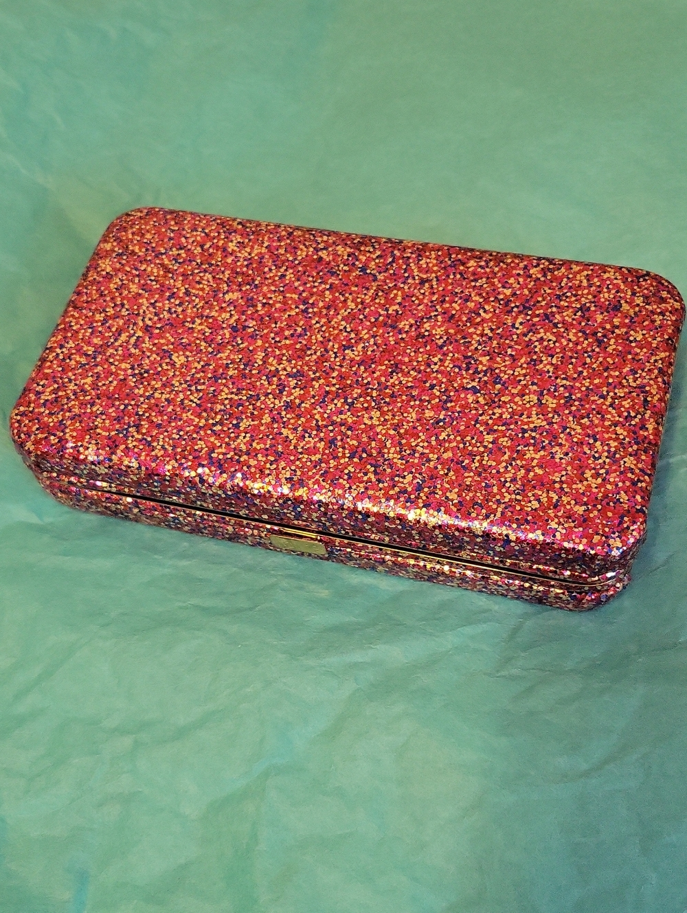 Tarte Life Of The Party Glitter Clutch Wallet/blush Kit